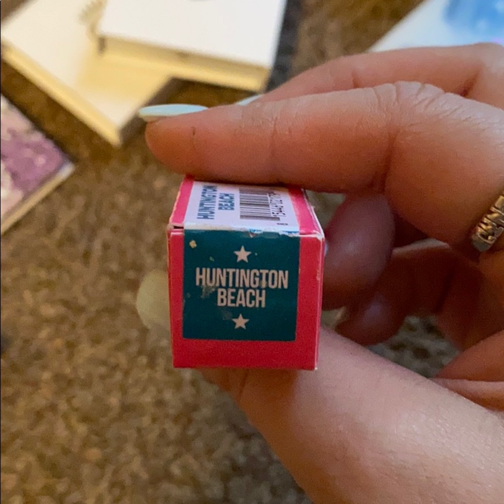 Jeffree Star liquid lip in Huntington Beach